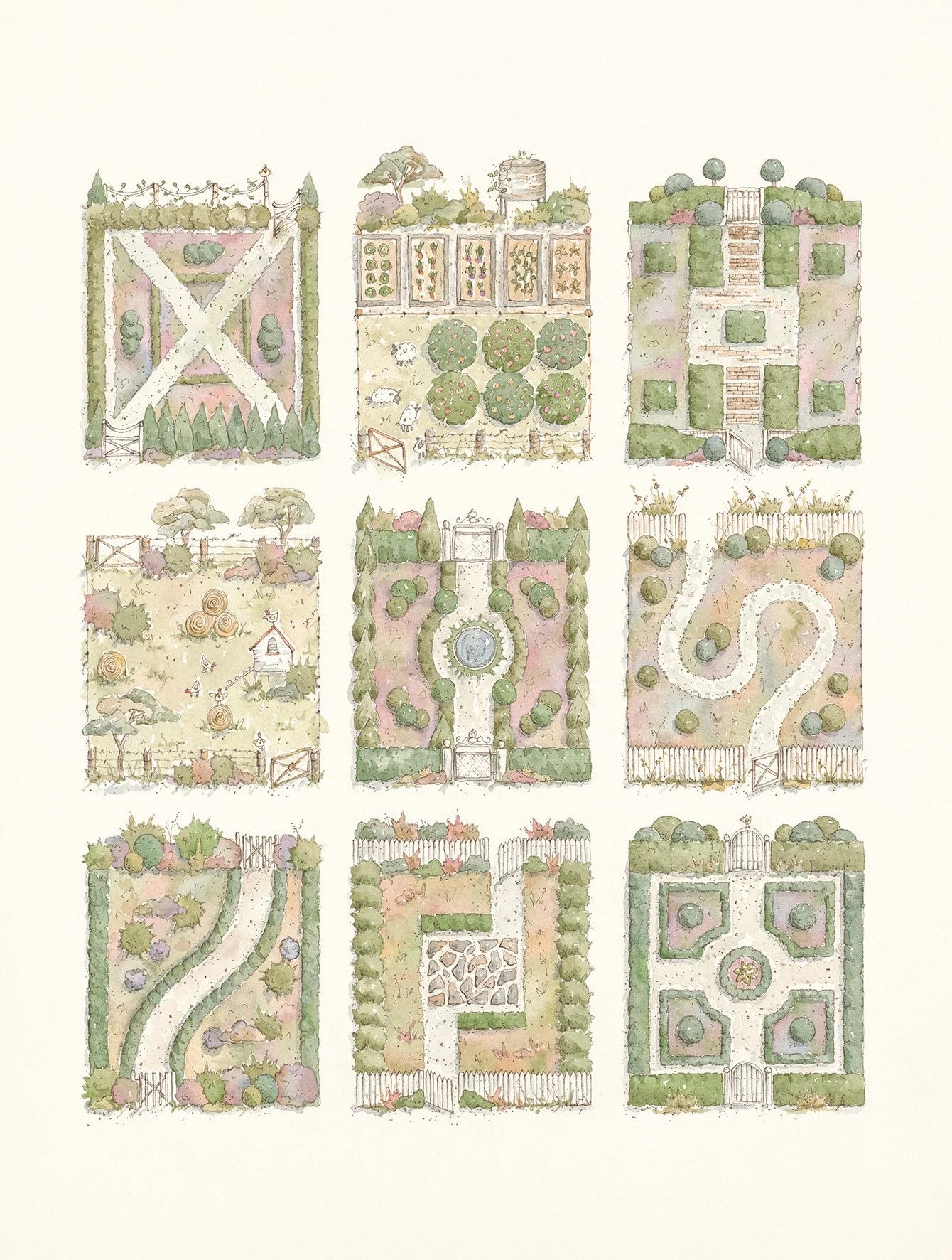 Garden Sampler Print